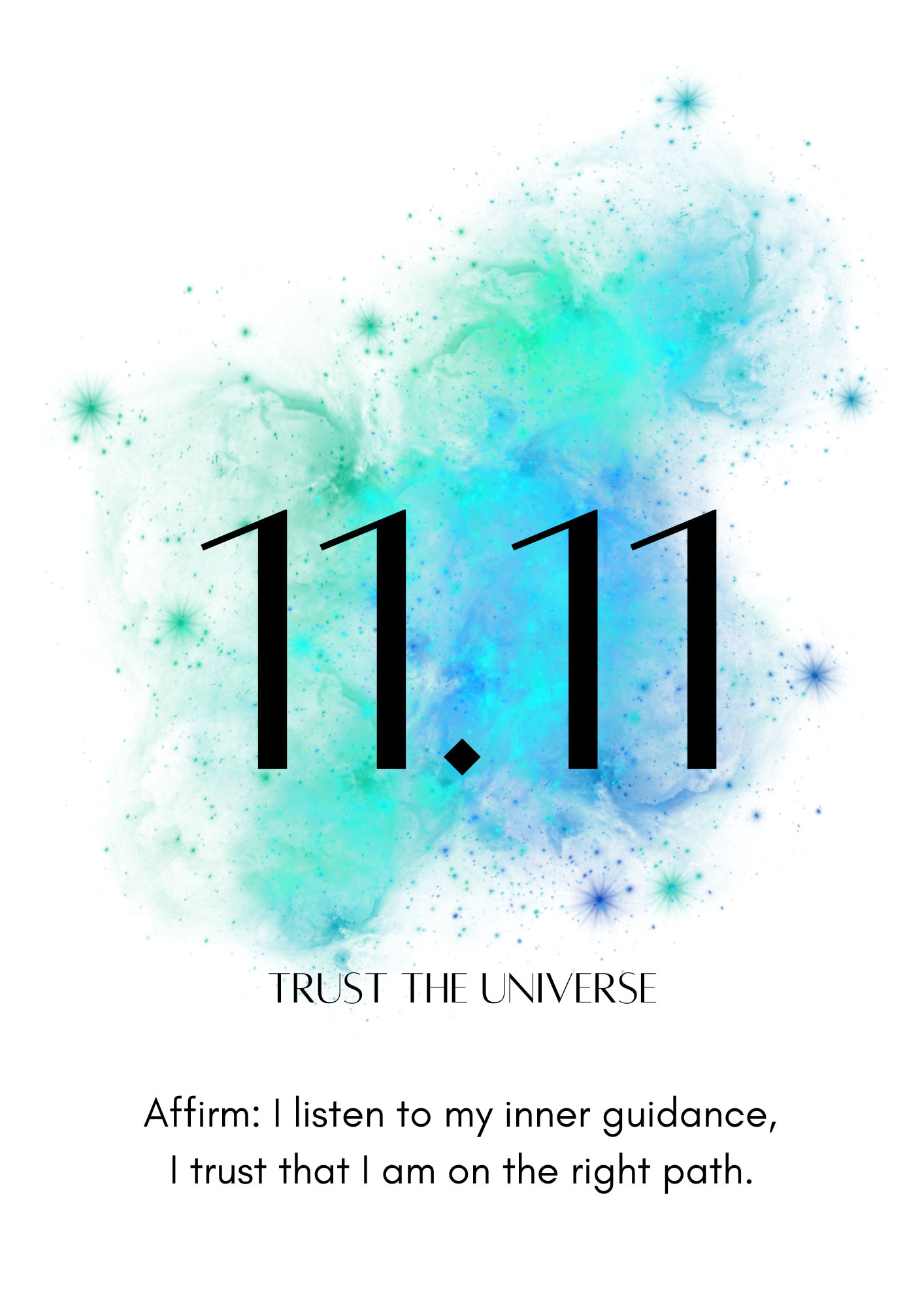 11.11 | Trust the universe | 30cl