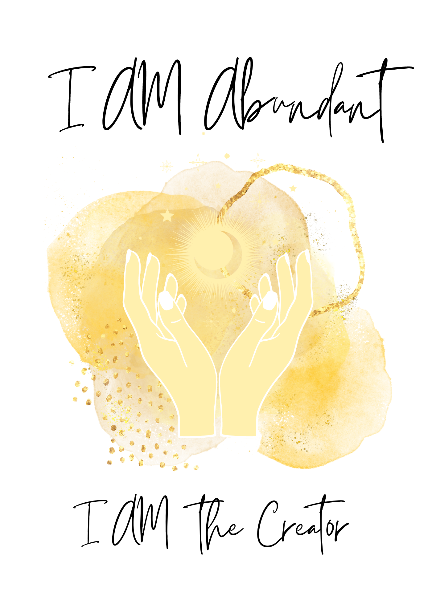 I AM affirmation prints- set of 3