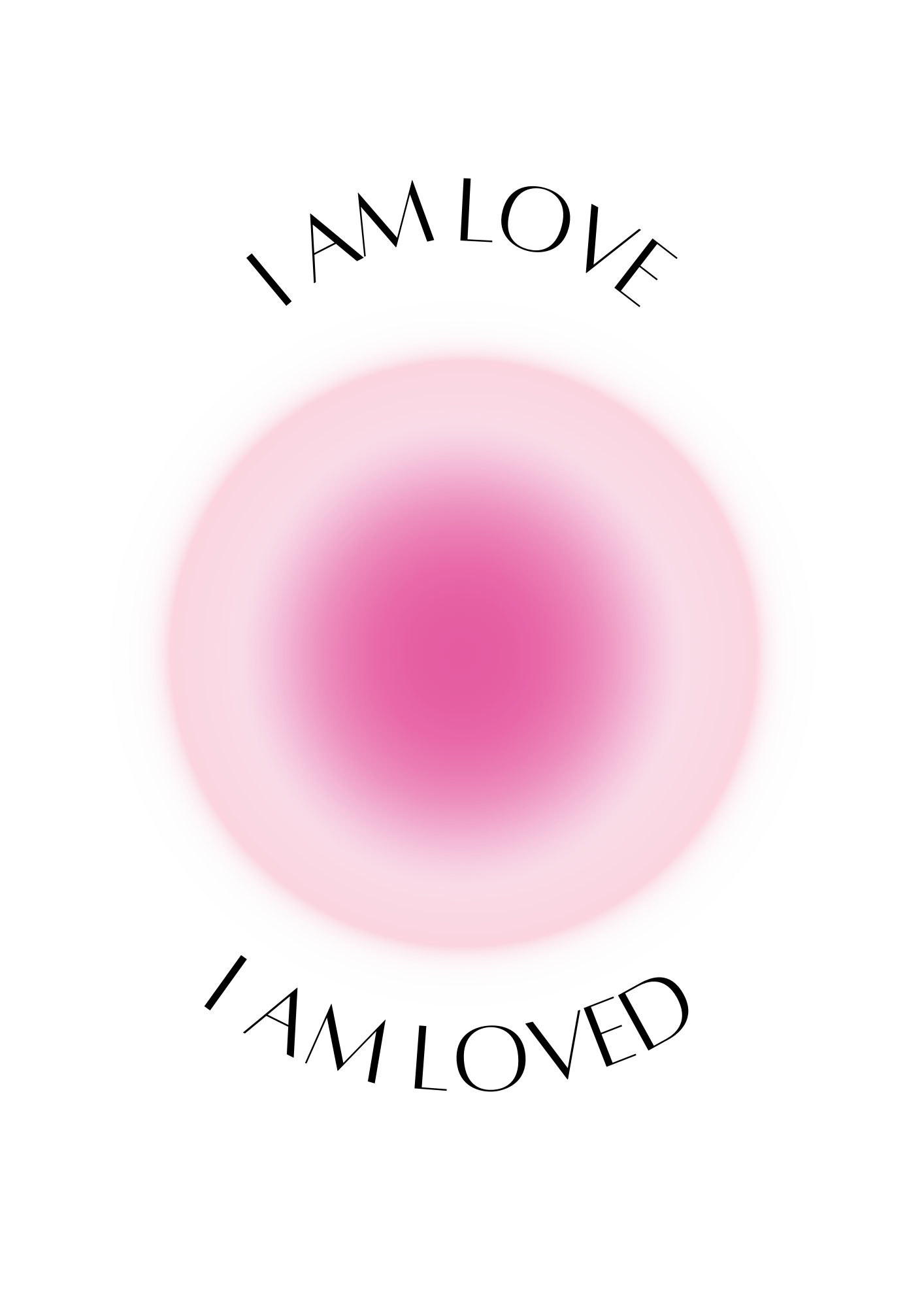 Affirmation Aura Prints - Set of 3