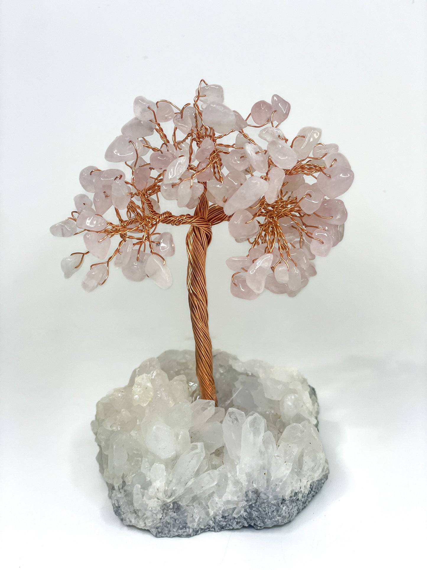 Rose Quartz Energy Tree