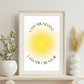 I AM Abundant - Aura print
