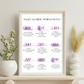 Angel number Affirmation print