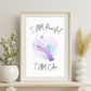 I AM Peaceful - Graphic print