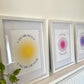 Affirmation Aura Prints - Set of 3