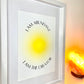 I AM Abundant - Aura print