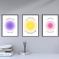 Affirmation Aura Prints - Set of 3